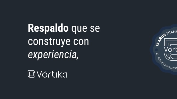 Respaldo que se construye con experiencia